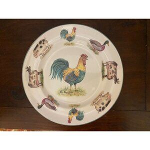 Vintage "Seville" Farmyard Animal Plate, Homer Laughlin China (Qty. 1)